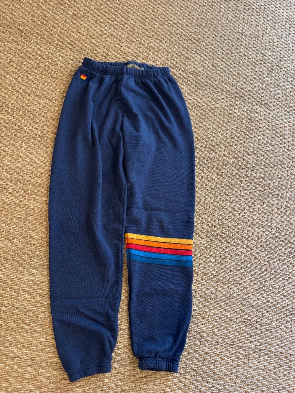Aviator nation navy sweatpants small